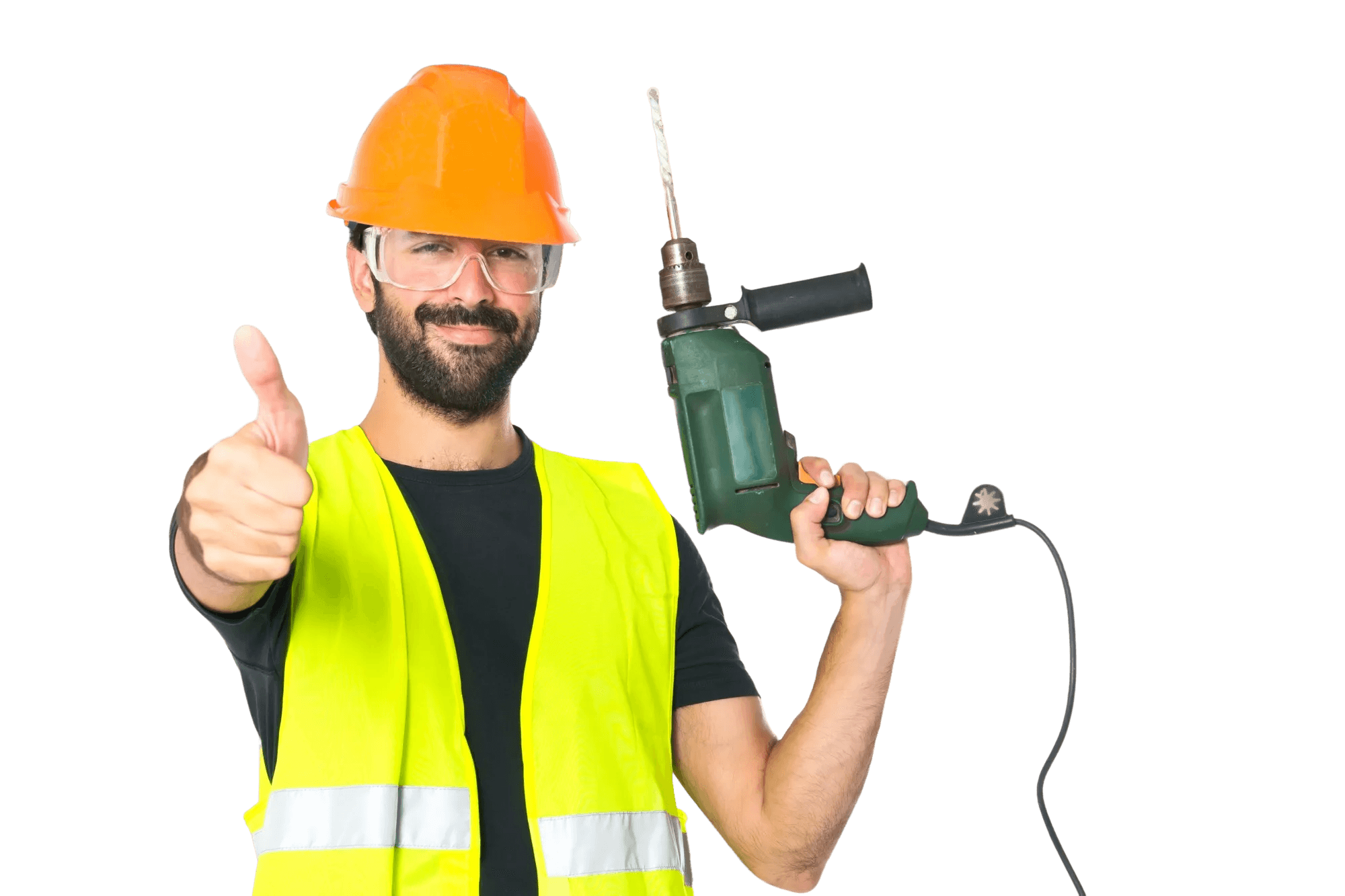 Commercial Door Works technician